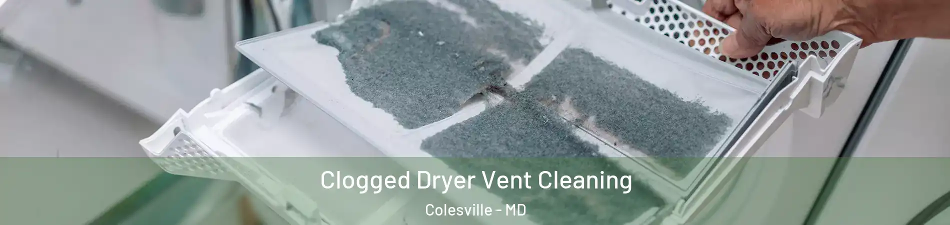  Clogged Dryer Vent Cleaning Colesville - MD