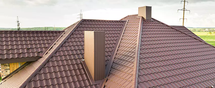 Residential Chimney Flashing Restoration in Colesville, MD
