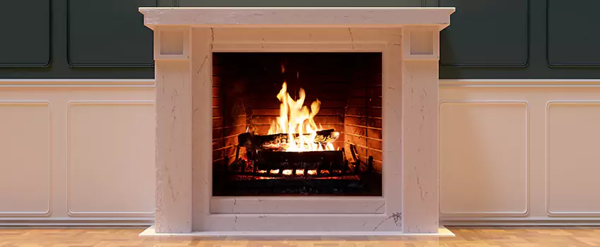 Decorative Electric Fireplace Installation in Colesville, Maryland