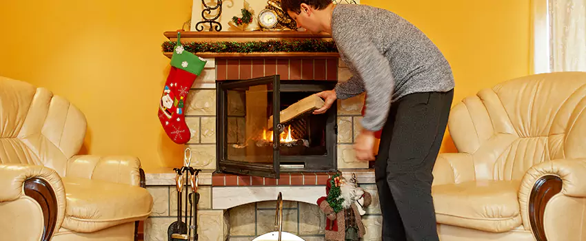Gas to Wood-Burning Fireplace Conversion Services in Colesville, Maryland