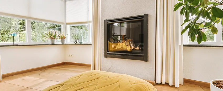 Residential Fireplace Ceramic Glass Installation in Colesville, MD