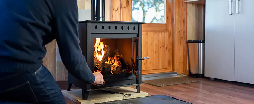 Open Hearth Wood Fireplace Installation in Colesville, MD