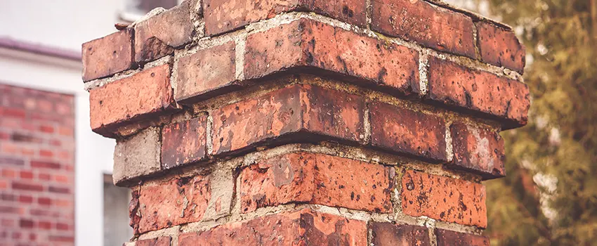 Cracked Chimney Bricks Repair Cost in Colesville, Maryland