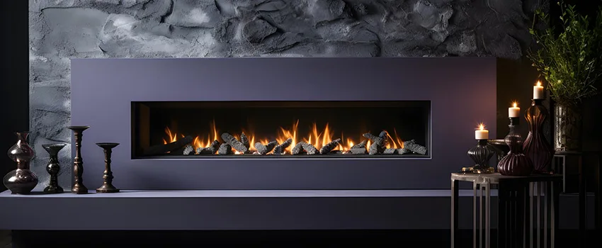 Ember Bed for Ventless Gas Fireplace in Colesville, MD